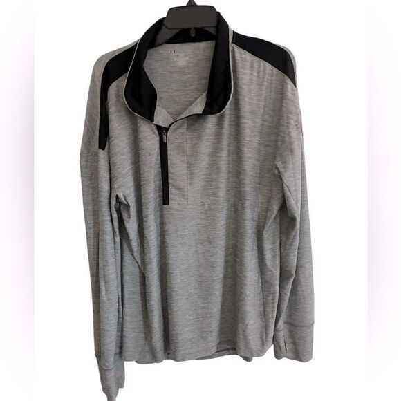 Under Armour Heathered Gray Loose Fit Top - Picture 1 of 5